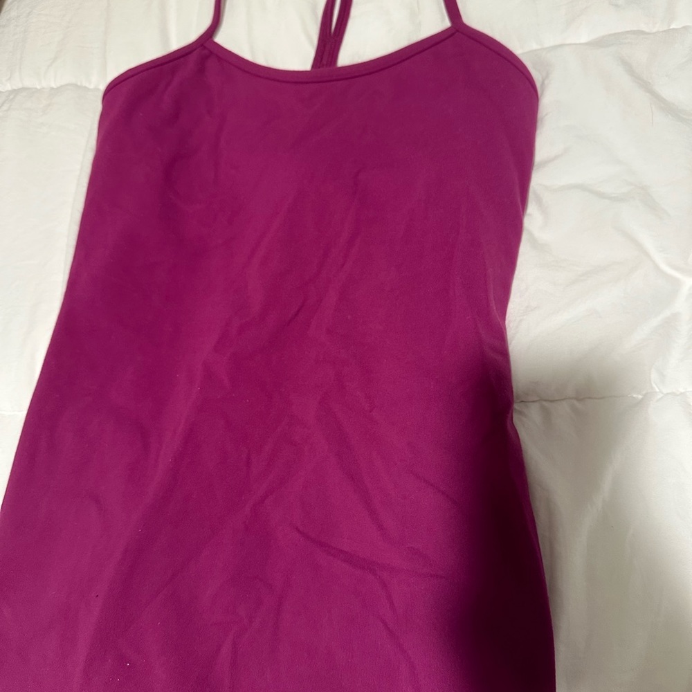 Magenta lulu tank